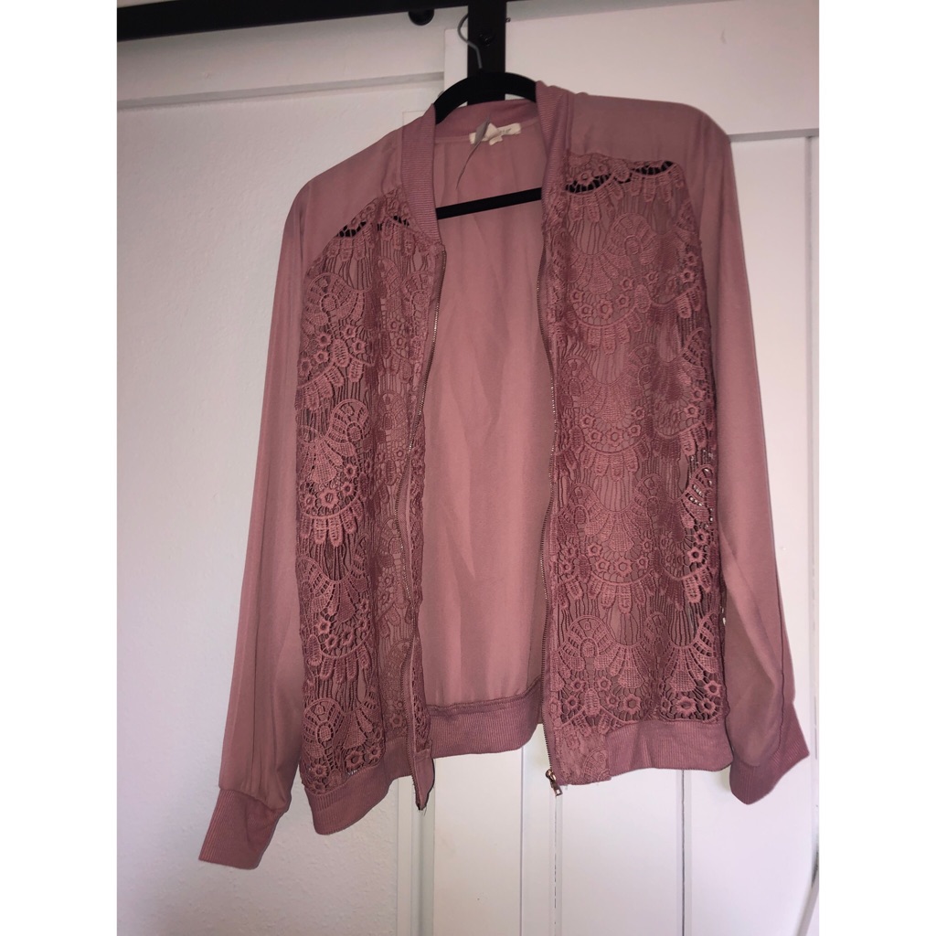 Knit Front Jacket